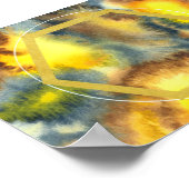 Poster Bumblebee / modèle crystalgrid (Coin)