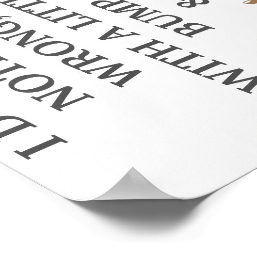 Poster Bump and Grind Kitchen Pun Wall Art (Coin)