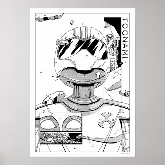 Poster Bumper de style comique Toonami TOM 5 & SARA (Devant)