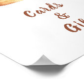 Poster Bun cannelle baby shower cartes et cadeaux (Coin)