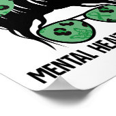 Poster Bun Sensibilisation à la santé mentale Problèmes d (Coin)