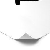 Poster Bun Sur La Course Funny Burger Pun (Coin)