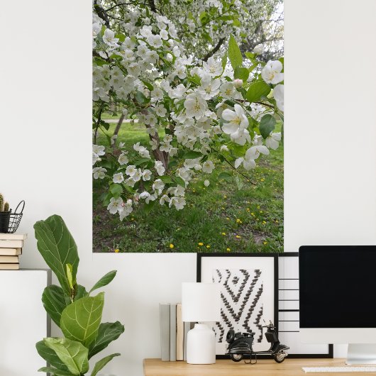 Poster Bunches de fleurs (Bureau à domicile)