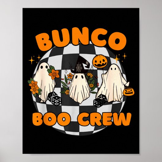 Poster Bunco Boo Crew Bunco Halloween Dice  (Devant)