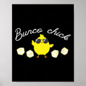 Poster Bunco Chick Easter Spring Bunco Dice (Devant)