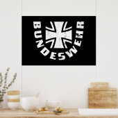 Poster Bundeswehr Deutschland, Luftwaffe, Force aérienne (Cuisine)