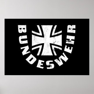 Poster Bundeswehr Deutschland, Luftwaffe, Force aérienne 