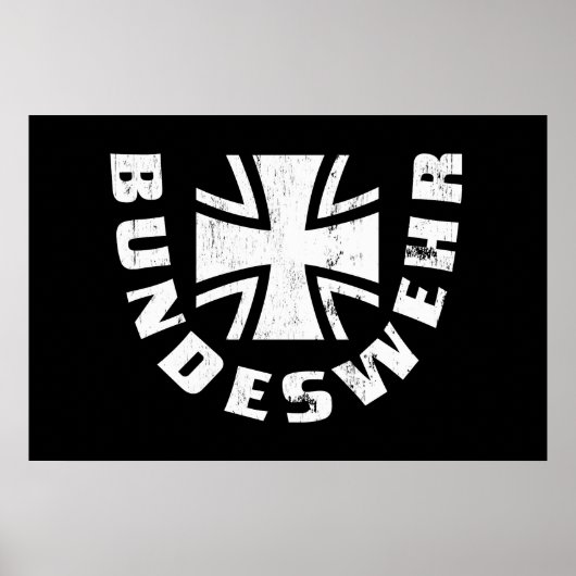 Poster Bundeswehr Deutschland, Luftwaffe, Force aérienne (Devant)
