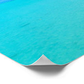 Poster Bungalow sur Bora Bora (Coin)
