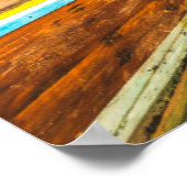 Poster Bungalows sur la plage | Ko Mook, Thaïlande (Coin)