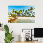 Poster Bungalows sur la plage | Ko Mook, Thaïlande (Bureau à domicile)