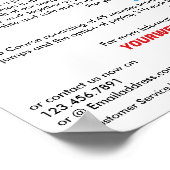 Poster Bunjee Cartoon - Bungee Jumping Course Publicité (Coin)