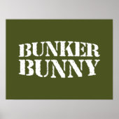 POSTER BUNKER BUNNY (Devant)