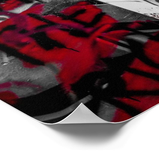 Poster Bunker Graffitié Odiorne State Park (Coin)