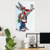 Poster BUNNY™ Airbrush (Bureau à domicile)