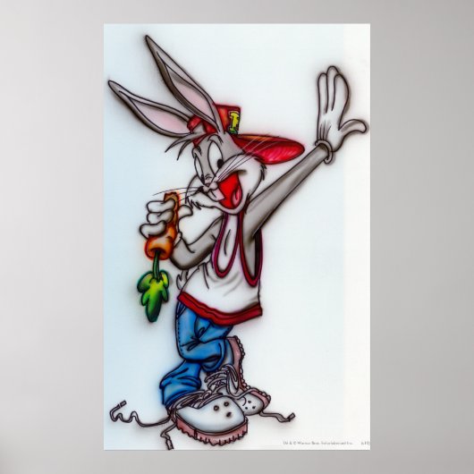 Poster BUNNY™ Airbrush (Devant)
