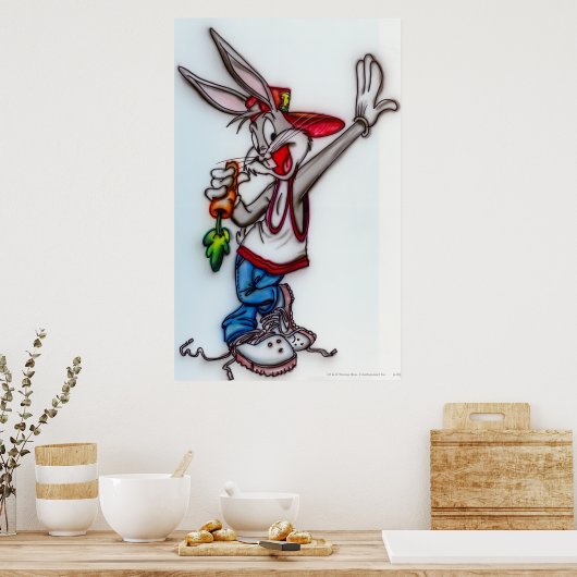 Poster BUNNY™ Airbrush (Cuisine)