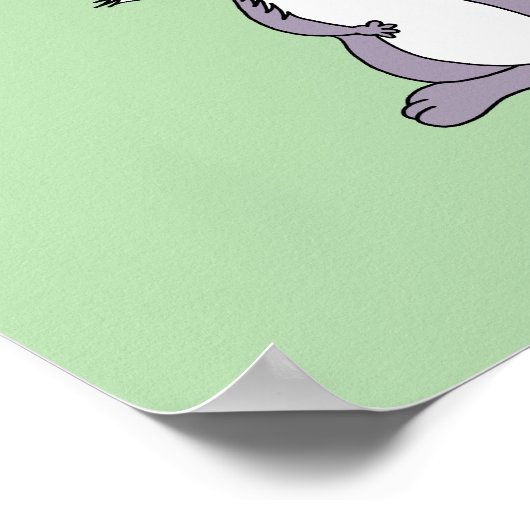 Poster Bunny "Be Kind" (Coin)