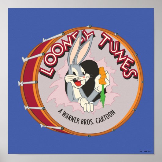 Poster BUNNY™ - Bonnet à l'intérieur de LOONEY TUNES™ (Devant)