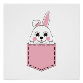 Poster Bunny de poches (Devant)
