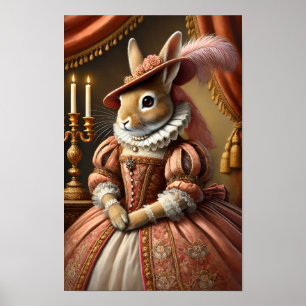 Poster Bunny Duchess Renaissance
