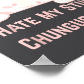 Poster Bunny Meme I Hate My Stud Chungus Life  (Coin)