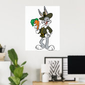 Poster BUNNY™ Pilgrim Thanksgiving (Bureau à domicile)