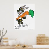 Poster BUNNY™ Pilgrim Thanksgiving Carrot (Cuisine)