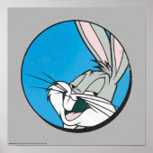 Poster BUNNY™ Retro Blue Patch (Devant)
