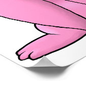 Poster Bunny rose (Coin)