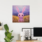 Poster Bunny Stuffie (Bureau à domicile)