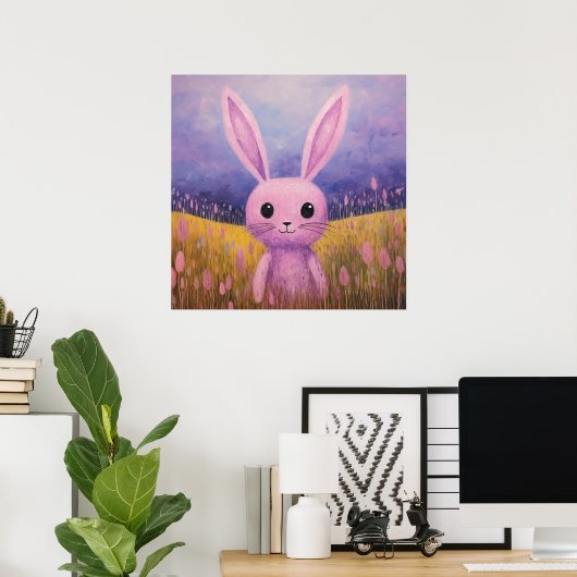 Poster Bunny Stuffie (Bureau à domicile)