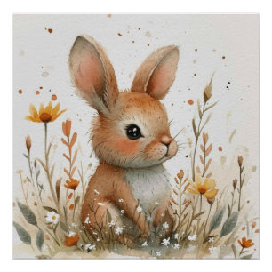 Poster Bunny Sway : une touche de fantaisie bunny