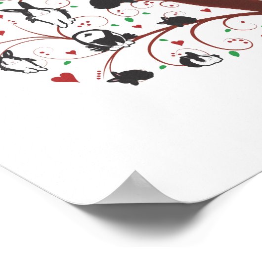 POSTER BUNNY TREE (Coin)