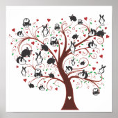 POSTER BUNNY TREE (Devant)