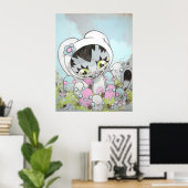 Poster BunnyKitty Boogie amour ! (Bureau à domicile)