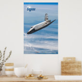 Poster Buran: Legendary Soviet Shuttle in Flight  (Cuisine)