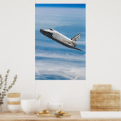 Poster Buran Soviet Shuttle Atmospheric Reentry  (Cuisine)