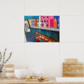 Poster Burano Venice Italie (Cuisine)