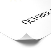 Poster Bureau d'affaires Communauté Halloween Déplaisant (Coin)