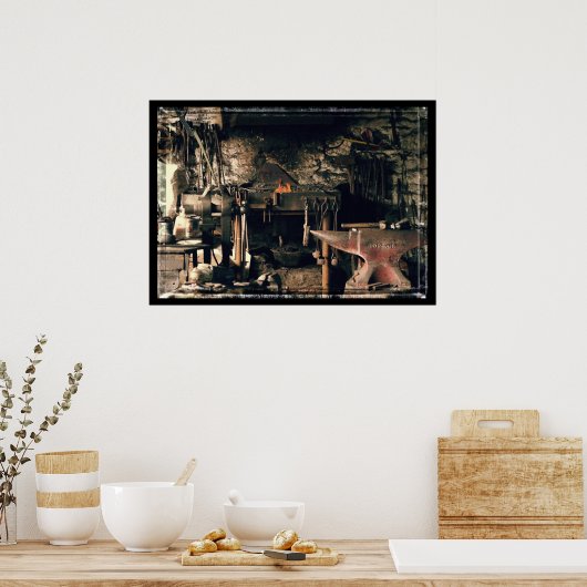 Poster Bureau de Blacksmiths (Cuisine)