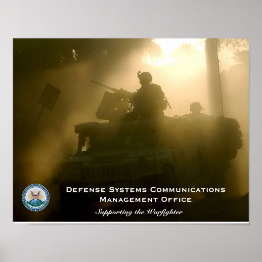 Poster Bureau de la gestion des communications des systèm (Devant)