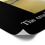 Poster Bureau de la PONTUALITÉ Motivationnel/Anti-motivat (Coin)