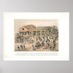 Poster Bureau de poste à San Francisco (1361A)