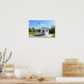Poster Bureau de poste d'Ochopee, Floride, le plus petit  (Cuisine)
