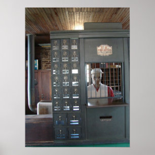 Poster Bureau de poste historique