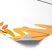 Poster Bureau de vote citrouille (Coin)