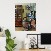 Poster Bureau du médecin (Bureau à domicile)