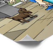 Poster Bureau du Père Noël (Coin)