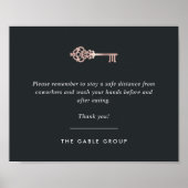 Poster Bureau Immobilier Salle de petit-déjeuner/Cuisine  (Devant)